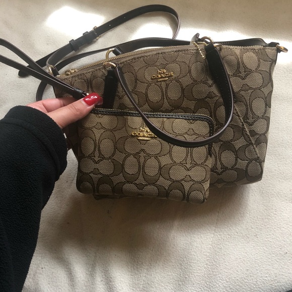 Coach Handbags - Coach Cross Body + Wallet